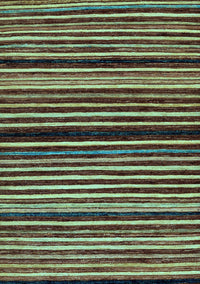 Abstract Light Blue Modern Rug, abs106lblu