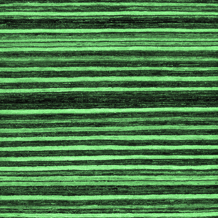 Machine Washable Abstract Emerald Green Modern Area Rugs, wshabs106emgrn