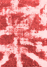 Abstract Red Modern Rug, abs1070red