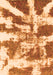 Abstract Orange Modern Rug, abs1070org