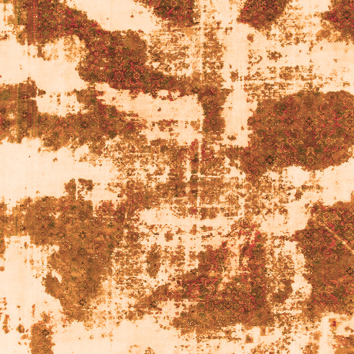 Machine Washable Abstract Orange Modern Area Rugs, wshabs1070org