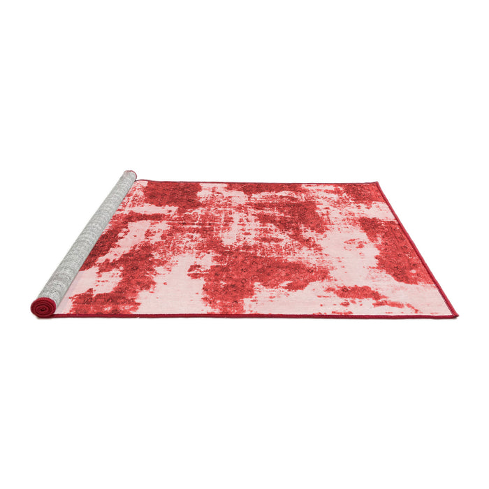 Modern Red Washable Rugs