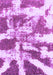 Machine Washable Abstract Purple Modern Area Rugs, wshabs1070pur