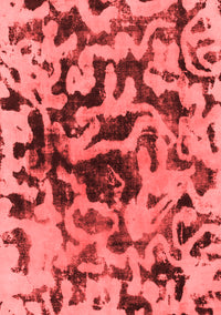 Abstract Red Modern Rug, abs1072red