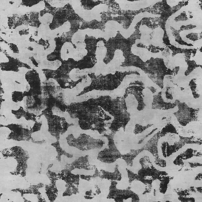 Square Machine Washable Abstract Gray Modern Rug, wshabs1072gry