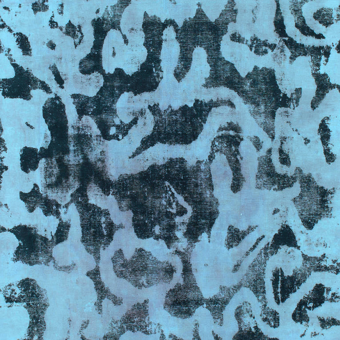 Abstract Light Blue Modern Rug, abs1072lblu