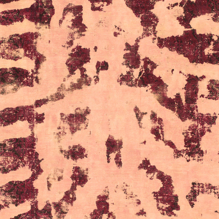 Machine Washable Abstract Brown Modern Rug, wshabs1073brn