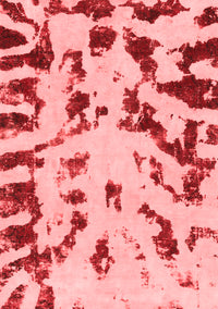 Abstract Red Modern Rug, abs1073red