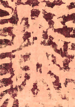 Abstract Brown Modern Rug, abs1073brn