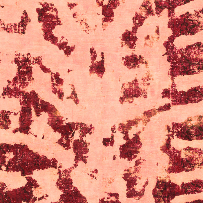 Machine Washable Abstract Orange Modern Area Rugs, wshabs1073org