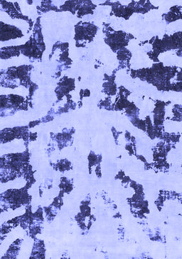 Abstract Blue Modern Rug, abs1073blu