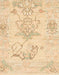 Machine Washable Abstract Brown Gold Rug, wshabs1074