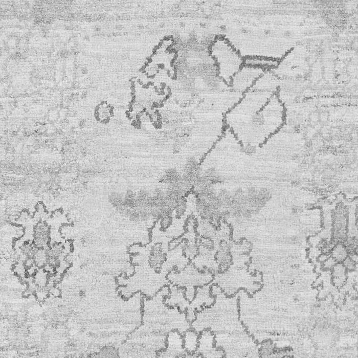 Machine Washable Abstract Gray Modern Rug, wshabs1074gry