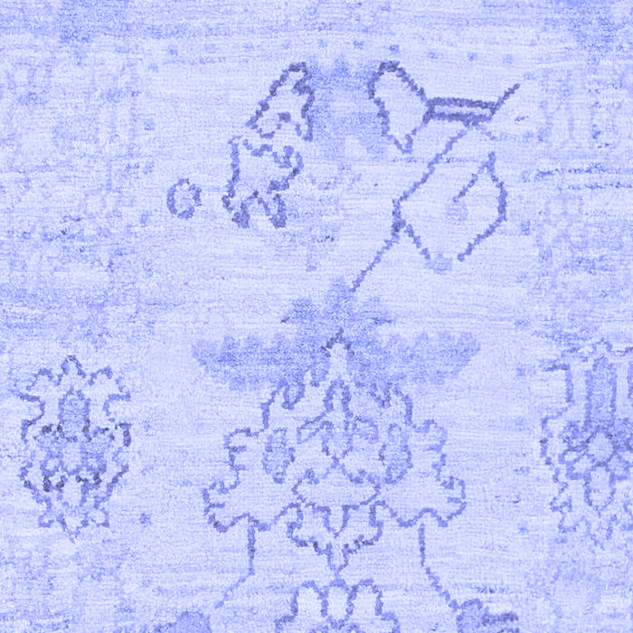 Machine Washable Abstract Blue Modern Rug, wshabs1074blu