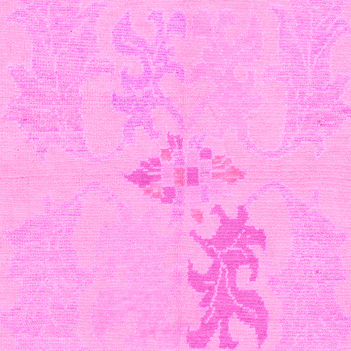 Machine Washable Abstract Pink Modern Rug, wshabs1075pnk