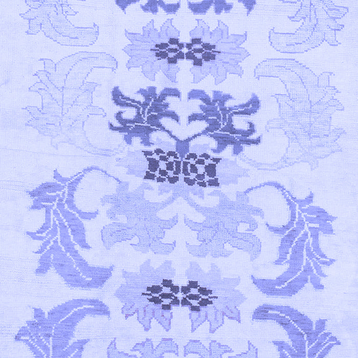 Abstract Blue Modern Rug, abs1076blu