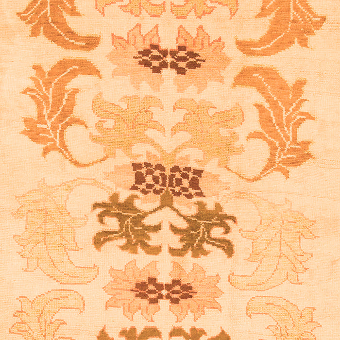 Abstract Orange Modern Rug, abs1076org