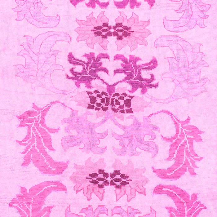 Machine Washable Abstract Pink Modern Rug, wshabs1076pnk