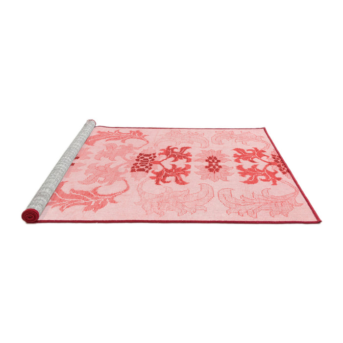 Modern Red Washable Rugs