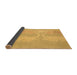 Sideview of Abstract Brown Modern Rug, abs1078brn