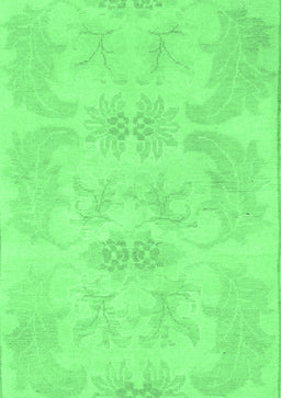 Abstract Emerald Green Modern Rug, abs1079emgrn