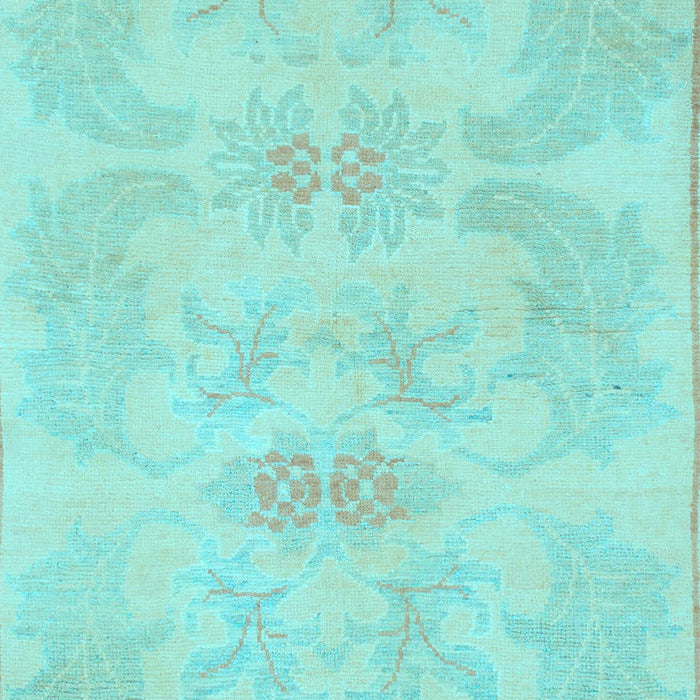 Abstract Light Blue Modern Rug, abs1079lblu