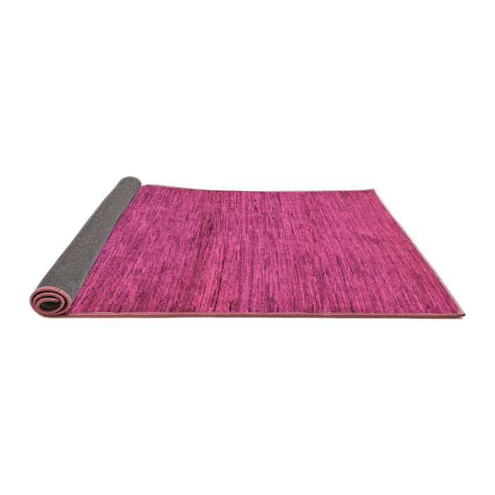 Sideview of Abstract Pink Modern Rug, abs107pnk
