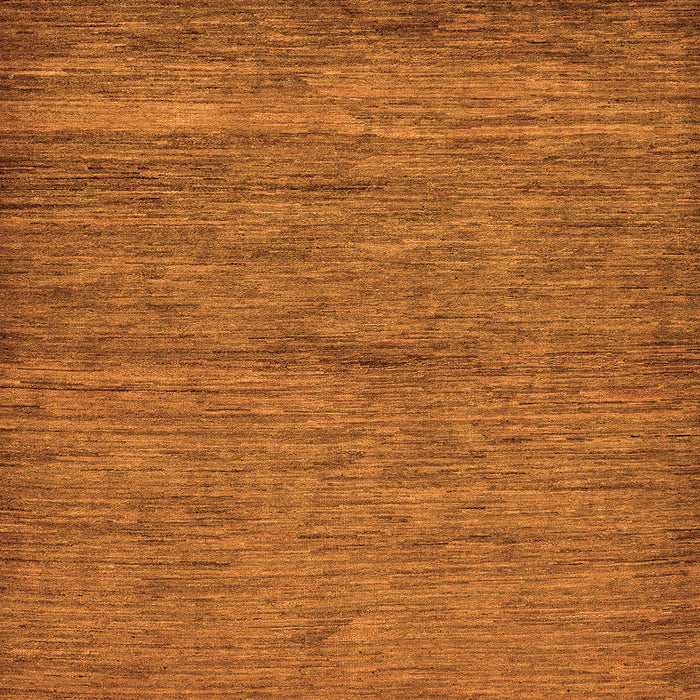 Square Machine Washable Abstract Orange Modern Area Rugs, wshabs107org