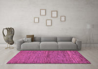 Machine Washable Abstract Purple Modern Rug, wshabs107pur