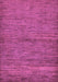 Machine Washable Abstract Purple Modern Area Rugs, wshabs107pur