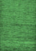 Machine Washable Abstract Emerald Green Modern Area Rugs, wshabs107emgrn