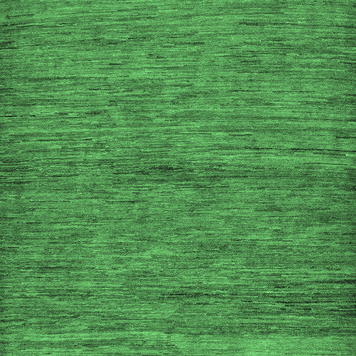 Machine Washable Abstract Emerald Green Modern Area Rugs, wshabs107emgrn