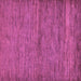 Square Abstract Purple Modern Rug, abs107pur