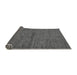 Sideview of Abstract Gray Modern Rug, abs107gry