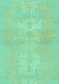 Abstract Turquoise Modern Rug, abs1080turq