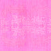 Square Abstract Pink Modern Rug, abs1080pnk