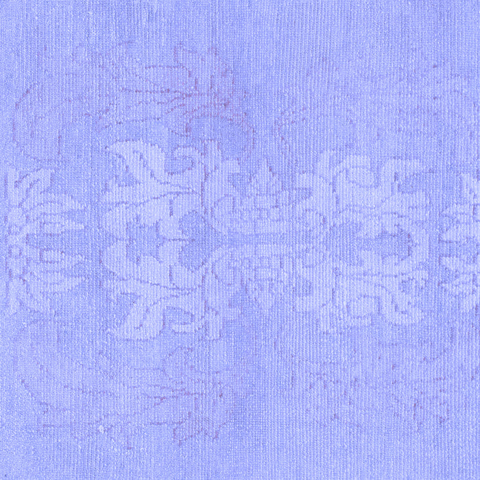 Square Abstract Blue Modern Rug, abs1080blu