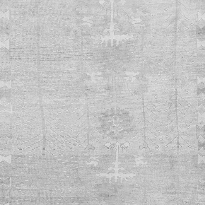 Square Machine Washable Abstract Gray Modern Rug, wshabs1081gry