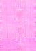Machine Washable Abstract Pink Modern Rug, wshabs1081pnk