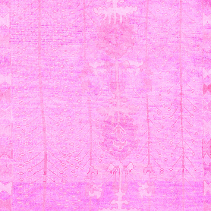 Machine Washable Abstract Pink Modern Rug, wshabs1081pnk