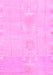 Abstract Pink Modern Rug, abs1081pnk