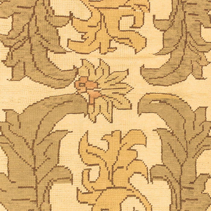 Machine Washable Abstract Brown Modern Rug, wshabs1082brn