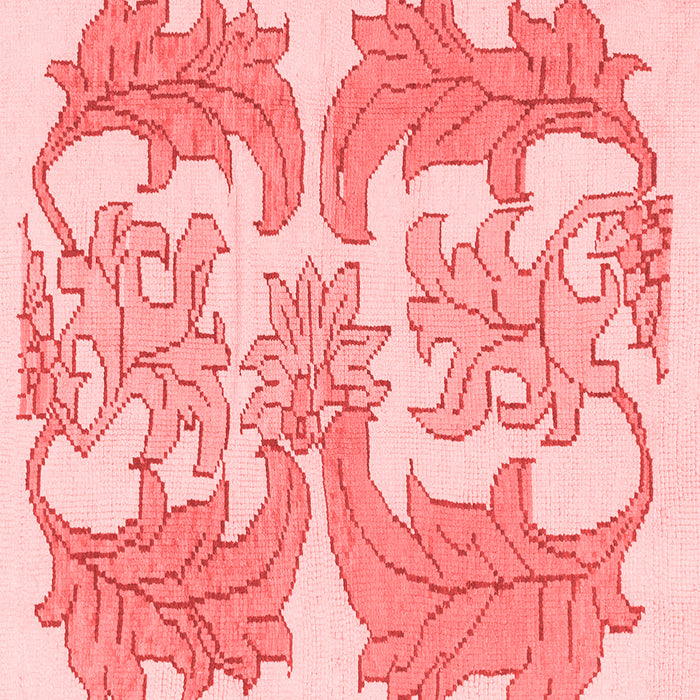 Abstract Red Modern Rug, abs1082red