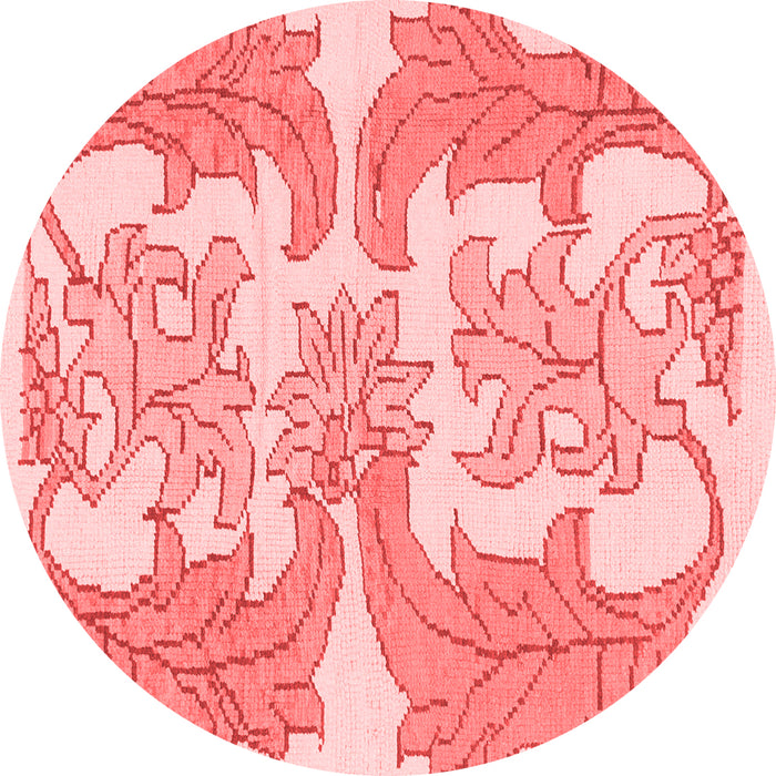 Abstract Red Modern Rug, abs1082red