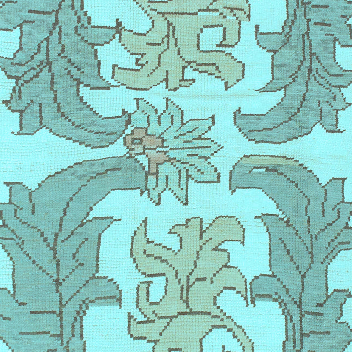 Machine Washable Abstract Light Blue Modern Rug, wshabs1082lblu