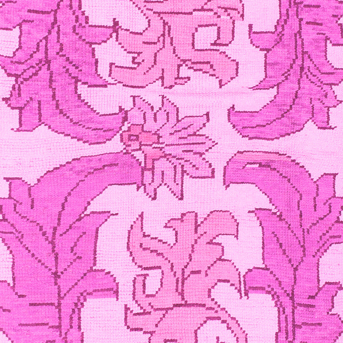 Machine Washable Abstract Pink Modern Rug, wshabs1082pnk