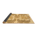 Sideview of Abstract Brown Modern Rug, abs1082brn