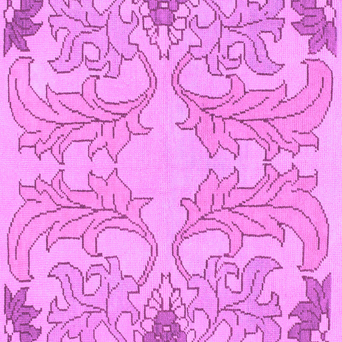 Square Abstract Purple Modern Rug, abs1083pur