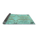 Sideview of Abstract Light Blue Modern Rug, abs1083lblu