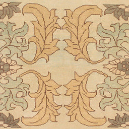 Square Machine Washable Abstract Bronze Brown Rug, wshabs1083